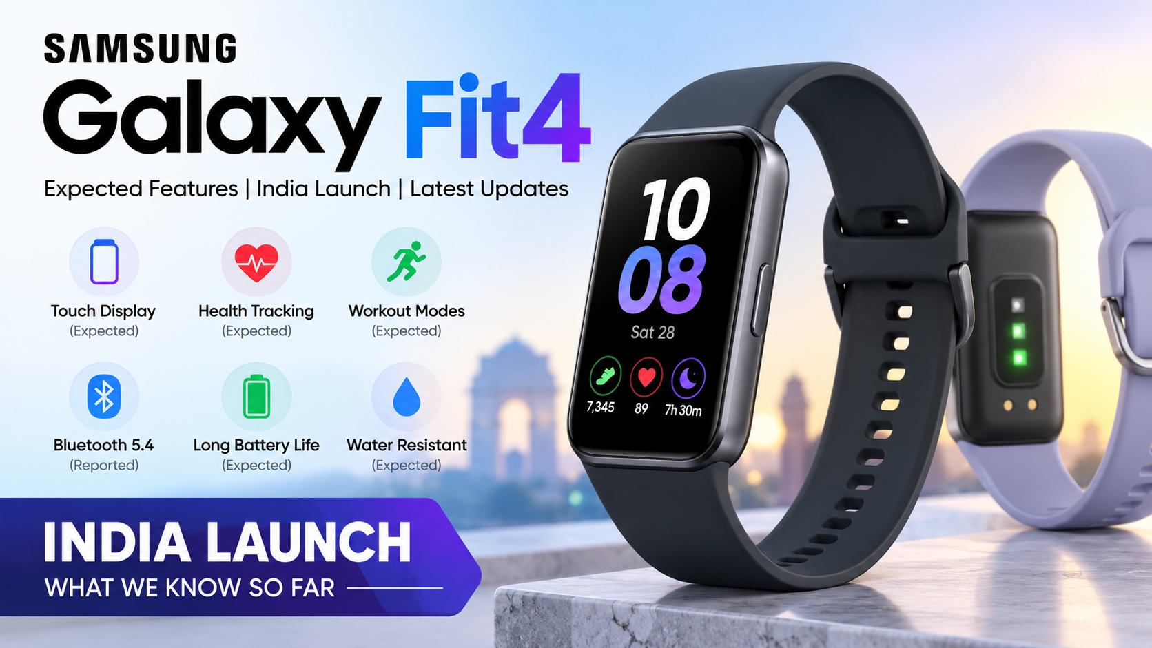 Samsung Galaxy Fit4: India Launch, Expected Price, Features and Latest Updates